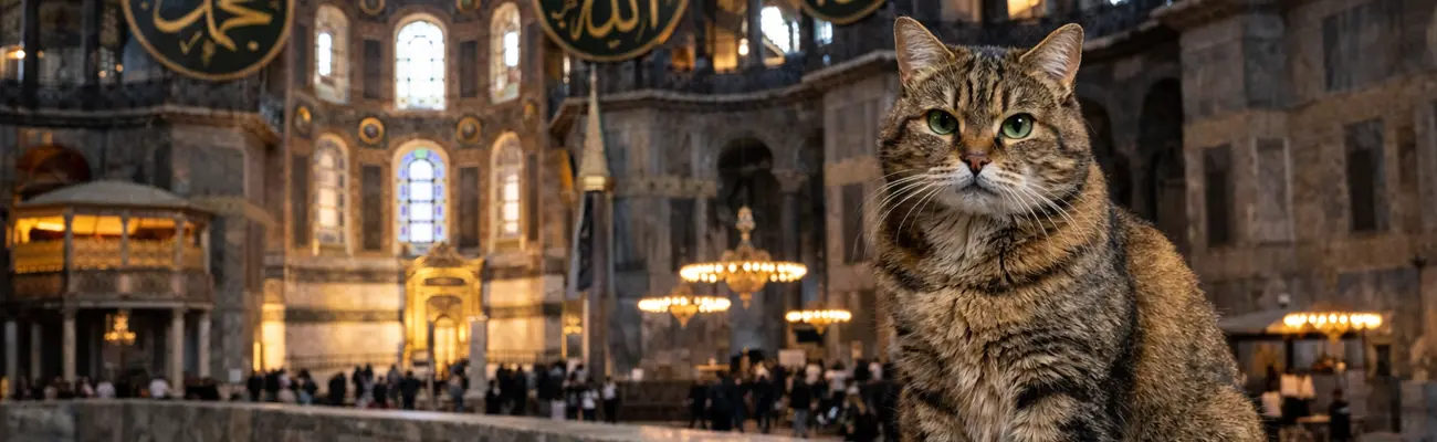Ayasofya’nın Efsane Kedisi Gli’den İlhamla